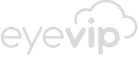 Logo der eyevip in grau