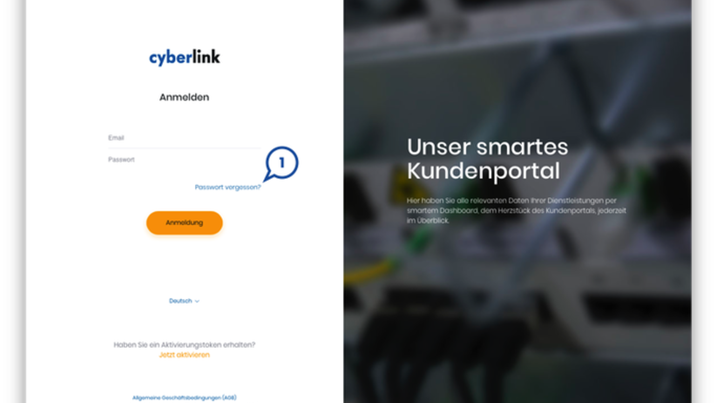 Passwort reset